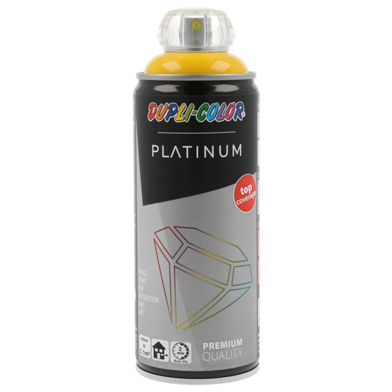 PLATINUM RAL 1023 VERKEERSGEEL 400ML 720970 3345029