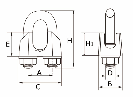 400-03E / STAALDR.KLEM TYPE 741 03MM VZ.  3344824