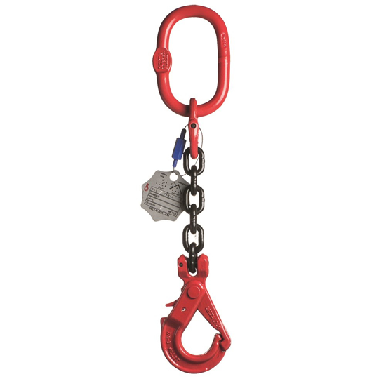 DELTALOCK GRADE 80 - VOORLOPER 10 MM X 4 METER - VEILIGHEIDSHAAK YE.8.1SV.10.040 3356958