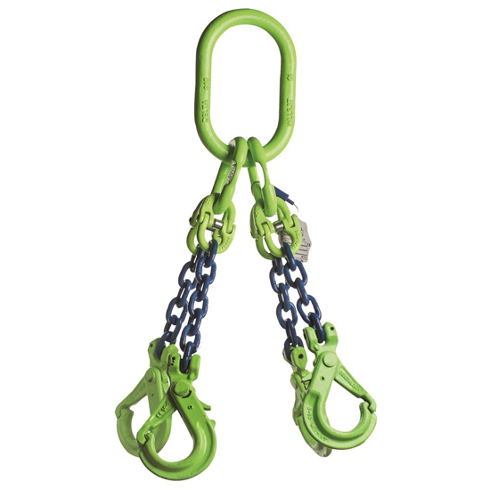 DELTALOCK GRADE 100 – 4-SPRONG 13 MM X 2 METER - VEILIGHEIDSHAAK - WLL YE.10.4SV.13.020 3357361