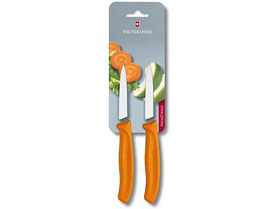 GROENTE-SCHILMES 2ST, VICTORINOX, SWISSCLASSIC, RVS/ORANJE P  3358049