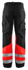 WERKBROEK HIGH VIS ZWART/HIGH VIS ROOD C50 156418119955C50  3352521