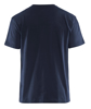 T-SHIRT BI-COLOUR DONKER MARINEBLAUW/ZWART XS 337910428699XS  3354558