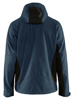 SOFTSHELL JACK MET CAPUCHON DONKER MARINEBLAUW/ZWART XXL 475325168699X  3356477