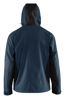 SOFTSHELL JACK MET CAPUCHON DONKER MARINEBLAUW/ZWART XXL 475325168699X  3356477