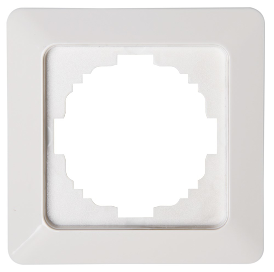 Afbeeldingen van AFDEKRAAM 1-VOUDIG MILANO WIT