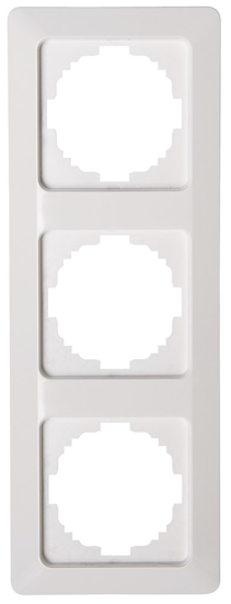 Afbeeldingen van MILANO AFDEKRAAM 3V WIT