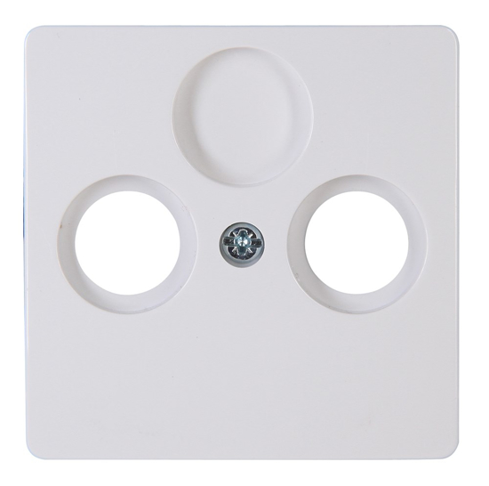 Afbeeldingen van AFDEKKING ANTENNECONTACTDOOS PARIS ARCTIC-WIT