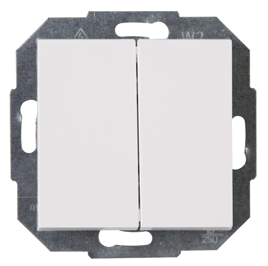 Afbeeldingen van ATHENIS SERIESCHAKELAAR HELDER WIT