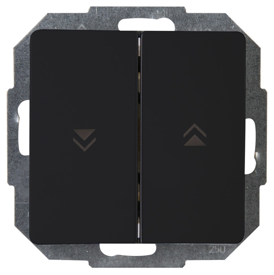 Afbeeldingen van PARIS JALOEZIESCHAKELAAR MAT ZWART