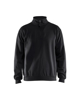 Afbeeldingen van SWEATSHIRT MET HALVE RITS ZWART L 358711699900L