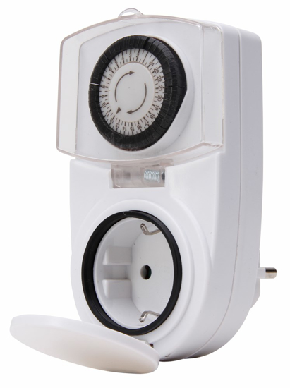 Afbeeldingen van TIJDSCHAKELKLOK SPATWATERDICHT IP44