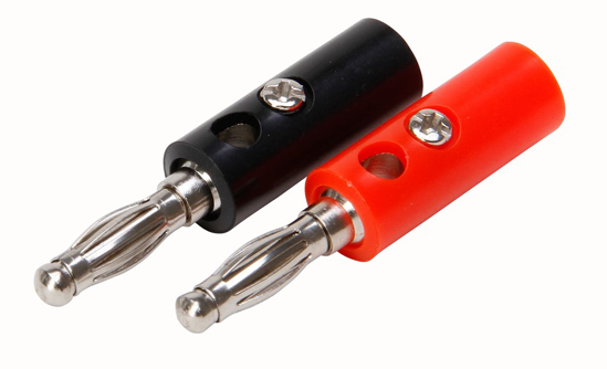 Afbeeldingen van BANAANSTEKKERS 2XZWART/2XROOD ##NML