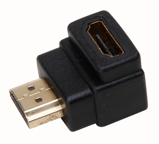 Afbeeldingen van HDMI KOPPELSTUK HAAKS GOLDLINE ##NML