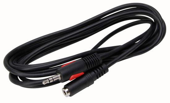 Afbeeldingen van AUDIO VERLENGSNOER 3,5MM 2,5MTR JACKPLUG ##NML
