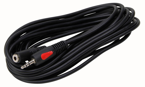 Afbeeldingen van AUDIO VERLENGSNOER 3,5MM 5MTR JACKPLUG+ CONTRA ##NML