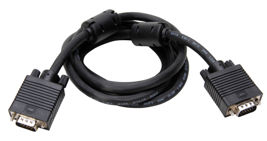 Afbeeldingen van VGA KABEL 15P 1,8M ZW ##NML