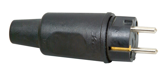 Afbeeldingen van STEKKER + RA RUBBER ZWART