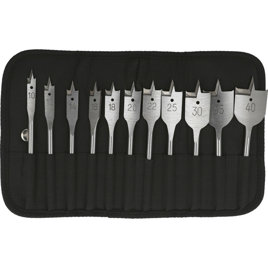 Afbeeldingen van SPEEDBOOR SET 11-DELIG ROLTAS 10-40 MM 4T