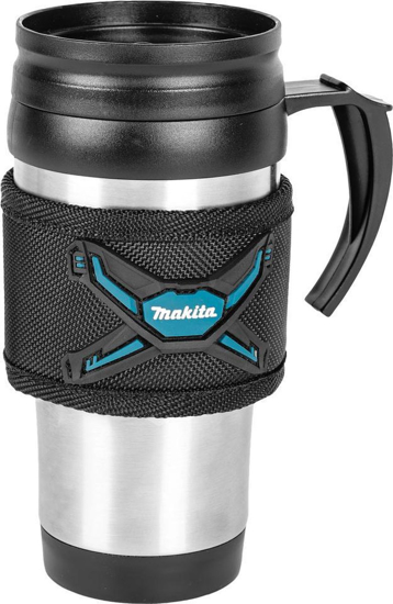 Afbeeldingen van MAKITA THERMOSBEKER MET HOUDER E-15578