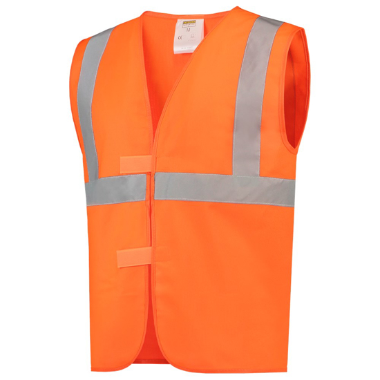 Afbeeldingen van VEILIGHEIDSVEST ISO20471 453013FLUORORANGEXL-XXL