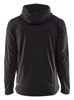 Afbeeldingen van HOODED SWEATSHIRT MET RITS ZWART M 354025269900M