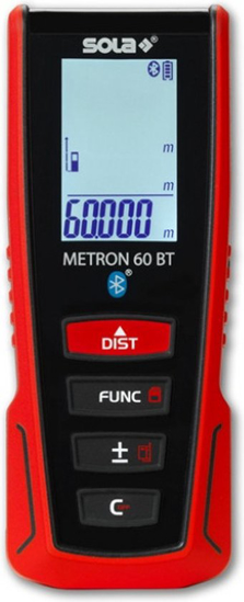 Afbeeldingen van SOLA LASER AFSTANDSMETER METRON 60 BT BLUE TOOTH