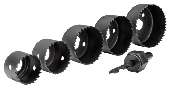 Afbeeldingen van MAKITA GATZAAGSET 6-DELIG HOUT/KUNSTSTOF D-70203