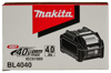 Afbeeldingen van MAKITA ACCU BL4040 XGT 40V MAX 4,0AH 191B26-6