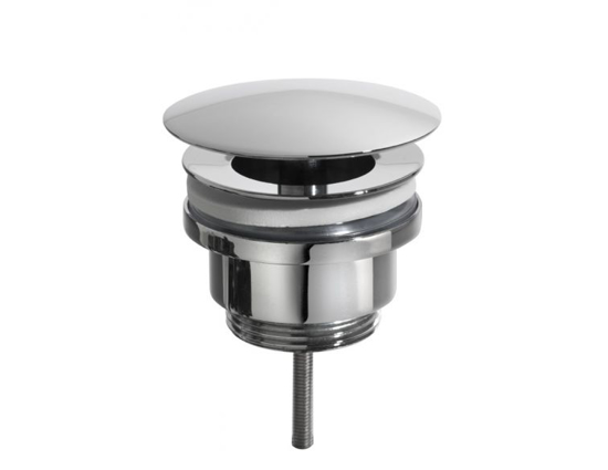 Afbeeldingen van CARAL VASTE WASTE CHROOM 5/4"