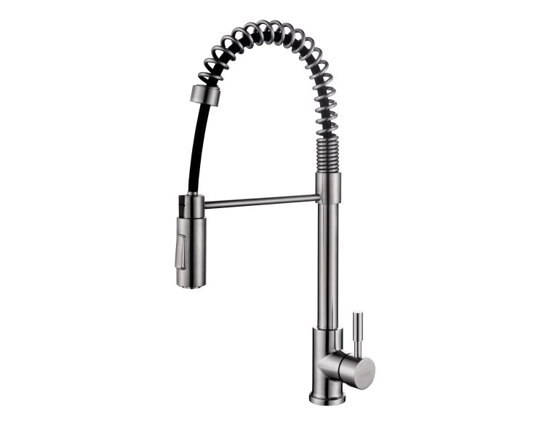 Afbeeldingen van KEUKENKRAAN PROFESSIONEEL RVS 304-FLOYD MET FLEXIBELE HANDDOUCHE