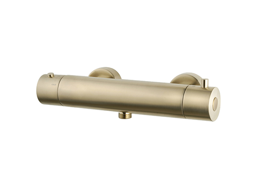 Afbeeldingen van CARAL COUL TOUCH THERMOSTATISCHE DOUCHEMENGKRAAN GEB. MESSING 15CM