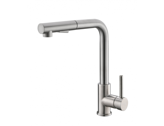 Afbeeldingen van KEUKENKRAAN RVS 304-RENO TWENTY MET UITTREKBARE HANDDOUCHE