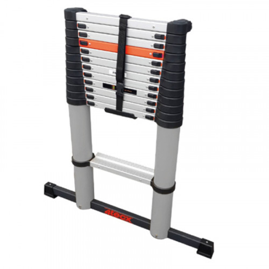 Afbeeldingen van TELESCOOPLADDER 3,8M -13 SPORTS + STABILITEITSBALK 4T