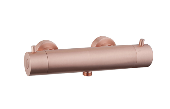 Afbeeldingen van CARAL COUL TOUCH THERMOSTATISCHE DOUCHEMENGKRAAN GEB. KOPER 15CM