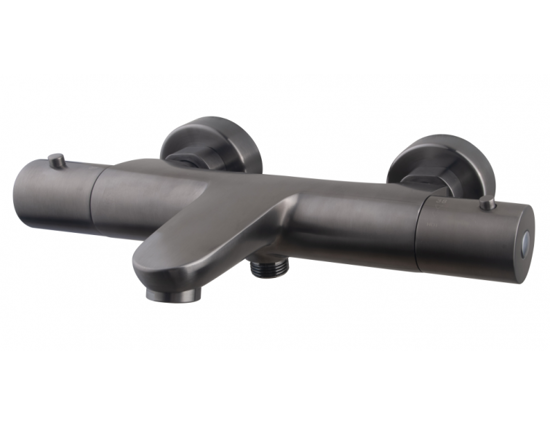 Afbeeldingen van CARAL THERMOSTATISCHE BADMENGKRAAN GUNMETAL 15CM