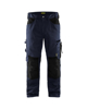Afbeeldingen van WERKBROEK DONKER MARINEBLAUW/ZWART C50 155618608699C50