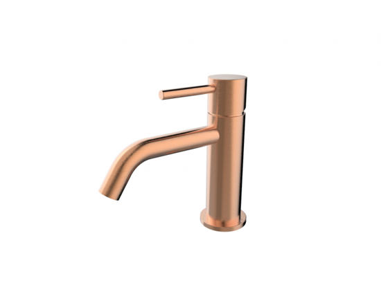 Afbeeldingen van STYLE WASTAFELKRAAN GEBORSTELD KOPER PVD