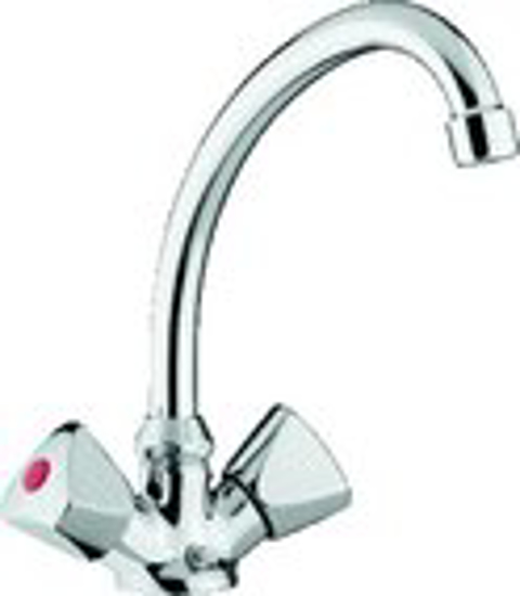 Afbeeldingen van WASTAFELKRAAN MET AUT.LEDIGING ETOILE NR 1