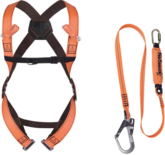 Afbeeldingen van DELTA PLUS VALBEVEILIGINGSSET ELARA190V2 STEIGERBOUW MAAT S/M/L