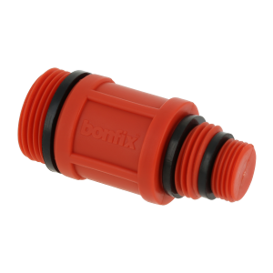 Afbeeldingen van BONFIX UNIVERSELE KUNSTSTOF AFDEKSTOP ROOD 3/8" - 1/2"- 3/4"