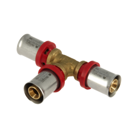 Afbeeldingen van BONFIX ALU-PERS T-STUK 16 X 16 X 16 MM