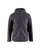 Afbeeldingen van SOFTSHELL JACK MET CAPUCHON MEDIUM GRIJS/ZWART M 475325169699M OP=OP