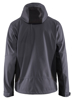 Afbeeldingen van SOFTSHELL JACK MET CAPUCHON MEDIUM GRIJS/ZWART M 475325169699M OP=OP