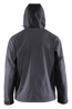 Afbeeldingen van SOFTSHELL JACK MET CAPUCHON MEDIUM GRIJS/ZWART M 475325169699M OP=OP