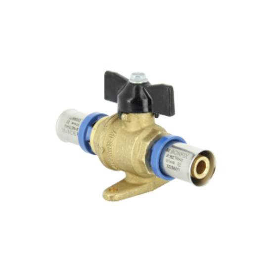 Afbeeldingen van BONFIX ALU-PERS KOGELKRAAN 16 X 16 MM