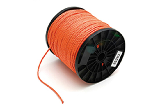 Afbeeldingen van DX TOUW GESLAGEN PP 8MM ORANJE (ROL 120 MTR)