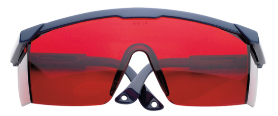 Afbeeldingen van SOLA LASERBRIL KUNSTSTOF ROOD LB RED NMB##