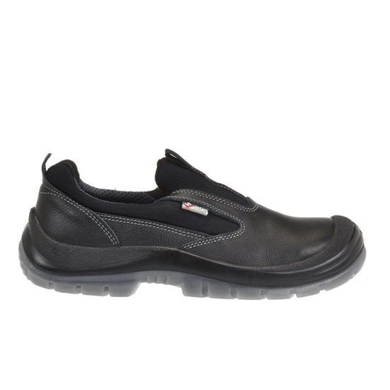 Afbeeldingen van SIXTON PEAK WERKSCHOEN INSTAPPER LAAG LUGANO S3 SRC ZWART/GRIJS MT 46