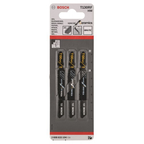 Afbeeldingen van BOSCH DECOUPEERZAAGBLAD U 30 RIFF SPECIAL FOR CERAMICS 70MM, 3ST